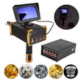thumbnail image 1 of Metal Gold Finder, 15m Deep Metal Detector Gold Finder Metal Scanner Device Search Range 1000m with GR8000 Screen Yellow, 1 of 7