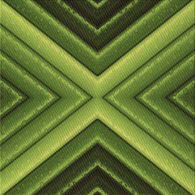 Ahgly Company Tapis d'Intérieur Lavable en Machine Carré Vert Pistache Transitionnel, 6 Pieds Carré