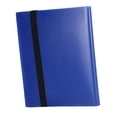thumbnail image 3 of Trading Card Carrying Binder Card Books Pocket Binder Card Holder Folders, Card Storage Album Band Closure, Card Organizer, Card Collection Binder for 160 Cards blue, 3 of 8