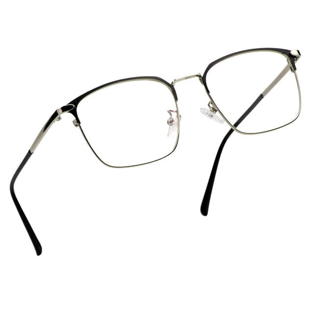 LifeArt Blue Light Blocking Computer Reading Glasses with Transparent Lens for Women/Men