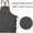 Grey, variant on Riforla Chef Aprons for Men Women with Large Pockets Canvas Back Heavy Duty Adjustable Work Apron Apron Sleeve Coffee 22x80x56