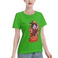 thumbnail image 2 of T-Shirt Basique à Manches Courtes pour Femmes Dragon Ball Little Goku, 2 of 6