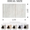 thumbnail image 2 of Boho Area Rug 3x5 Carpet-Rugs for Living Room Distressed Moroccan-Machine Washable Rugs for Kitchen Entryway Bedroom Dining Room Living Room Modern Neutral Rug Light Brown, 2 of 6