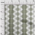 thumbnail image 1 of oneOone Organic Cotton Poplin Twill Fabric Triangle & Hexagon Geometric Decor Fabric Printed BTY 42 Inch Wide, 1 of 4