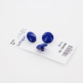thumbnail image 3 of LA VOGUE Shank Button - Royal Blue, 15 mm (0.59 in), Polished Finish, 3 of 3