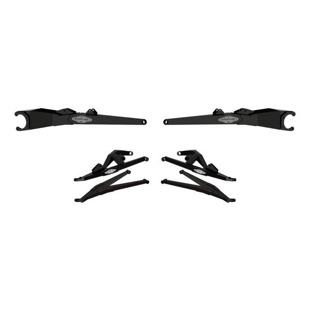 HCR Racing Kit de Suspension de Performance RZR-06300BK Sportline; Levage 0 Pouce; Sans Amortisseurs en Kit; avec Bras de Commande et Bras Repliés