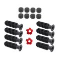 thumbnail image 4 of Lipstore 8 Pcs Poignées de Remplacement pour Baby-Foot de Table Faciles à Installer Poignées pour Baby-Foot Ballons de Football Rouge Vif, 4 of 8
