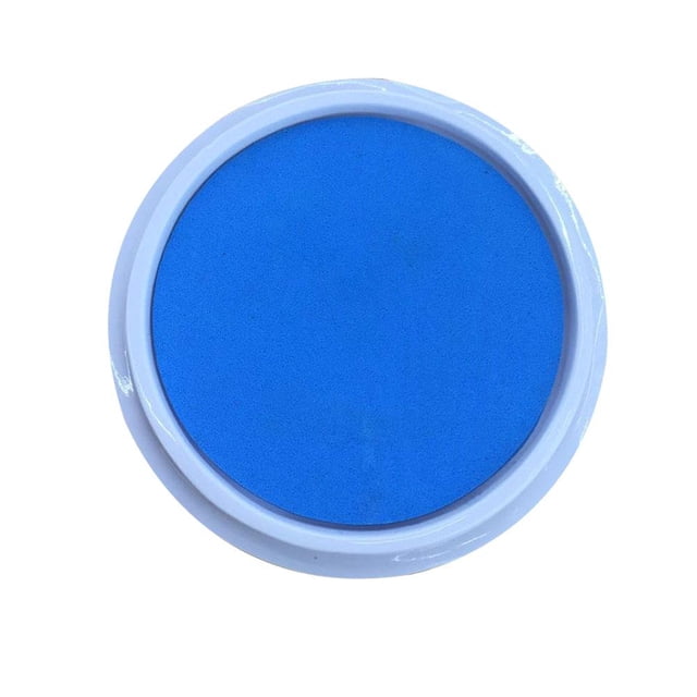 Grand Bloc d'Encre Arc-en-Ciel - Géant Multicolore 18 cm pour Timbres Cartes d'Artisanat Enfants J6W1