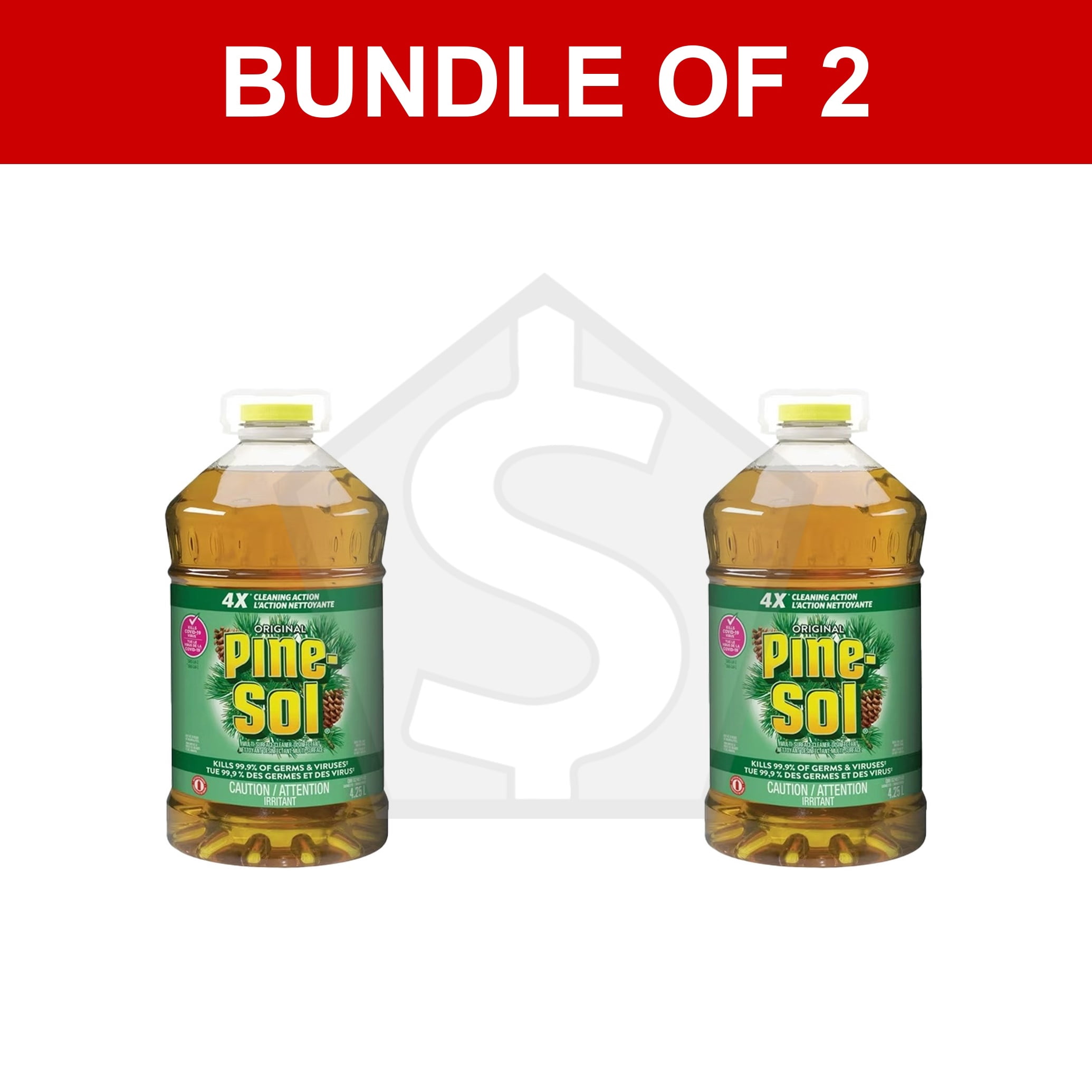Bundle of 2 - PINE-SOL Multi-Purpose Cleanser - 4.25L / Original