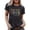 Black, variant on LUOGENLI Female T-shirts for Womens Vintage Graphic Print Short Sleeve T Shirt for Women Casual Retro Tee Top T-shirts for Women Graphic Tee Funny Summer Clothes Black XXL