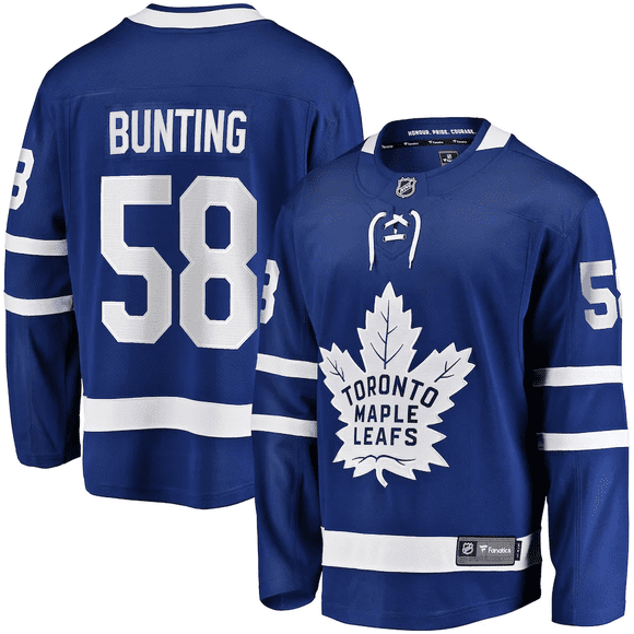 Michael Bunting Maple Leafs de Toronto LNH Fanatics Breakaway Chandail Domicile, Petit
