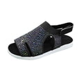 thumbnail image 4 of Summer Womens Fashion Breathable Rhinestone Hida Comfortable Shoes Sandals, 4 of 9