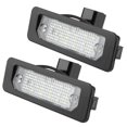 thumbnail image 3 of Lampe d'Immatriculation à DEL, 2 Pcs Lampe d'Immatriculation à DEL pour Voiture Lumière de Plaque d'Immatriculation Utilisation Pratique, 3 of 7