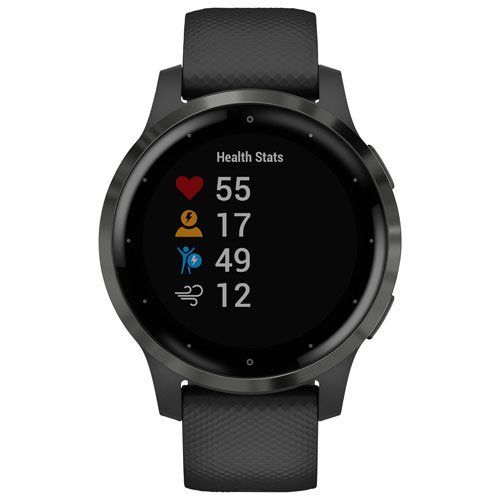 Garmin vivoactive 4S 40mm GPS Watch - Slate/Black