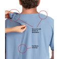 thumbnail image 2 of Silvert's Chemise d'Hôpital pour Homme, Gris/blanc, m, 2 of 2