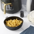 thumbnail image 3 of Thyme & Table 6.3" Round Silicone Air Fryer Liner, 1 Count per Pack, 3 of 5