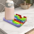thumbnail image 5 of EGNMCR Kitchen Gadgets, Kitchen Accessories, Kitchen Utensils Water Bottle Drying Rack For Accessories Silicones Multifunction AirConvection Fast Dryer Rack Tumblers Cups Mugs Asphalt Trestle, 5 of 5