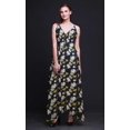 thumbnail image 4 of Bimba Robe Longue Maxi d'Été Imprimée à Col en V pour Femme, Tenue de Villégiature de Vacances - X-Grand, 4 of 4