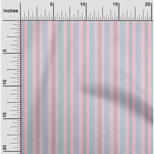 oneOone Silk Tabby Fabric Vertical Stripe Decor Fabric Printed BTY 42 Inch Wide