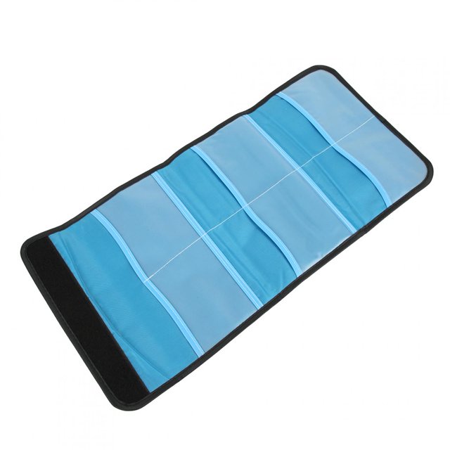 Pochette de Filtre de Couche Intérieure d'Éponge d'Absorption des Chocs de Sac de Lentille de Filtre Commode à Utiliser pour le Filtre Carré Ou le Filtre Rond avec le Diamètre Maximum de 82mm