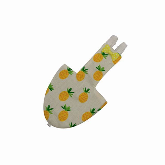 Parrot Cloth Diaper Cute Clothes Pigeons Cockatiel Pet Birds Flight Suit, Pineapple XS