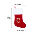 thumbnail image 3 of EGNMCR Christmas Decorations, Christmas Gifts Large Personalized Letter Christmas Christmas Tree Decorative Pendant Candy Bag Christmas Scene Dressing Gift Bag stocking stocking, 3 of 3