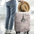 thumbnail image 4 of Travel Luggage Cover Suitcase Protector Fits 18-32 Inch Luggage Wheel Covers Patterned Travel Related Items Flower Luggage Protector Elastic Luggage Anti-scratch Suitcase Cover M, 4 of 5