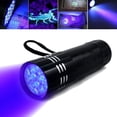 thumbnail image 2 of Jinsinto Black Mini Aluminum UV ULTRA VIOLET FLASHLIGHT Torch Light Lamp, 2 of 4