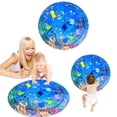 thumbnail image 2 of Baby Pat Pad Children's Crawling Training Pat Music Inflatable Seat Cushion Water Fillable Pat Pad Round Shape, 2 of 6