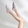 thumbnail image 4 of Ladies' Solid Color Backless Grip Socks Yoga Ankle Sports Socks Ladies' Anti Slip Slippers Socks, 4 of 4