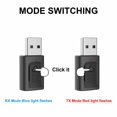 thumbnail image 3 of Bluetooth 5.0 Transmitter Receiver 4-in-1  HiFi Wireless Audio Adapter  3.5mm Bluetooth Assisted Adapter for Car TV Headset PC Home Stereo  USB Power, 3 of 9