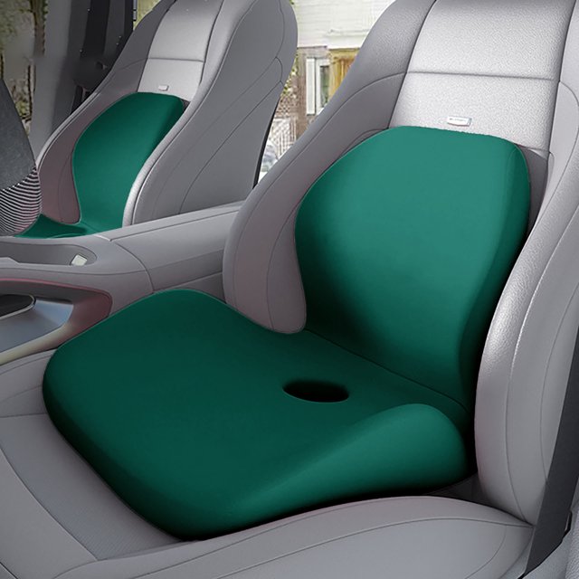 WIFKLSIIPG Work Chair Cushion and Back Support Car Seat Seat Cushion for Tailbone P Ain R Elief Seat Cushion for Off Ice Chair The Home Is B Acked by A Cushion and The Chair Is B Acked