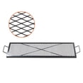 thumbnail image 1 of VEVOR Grille de Foyer X-Marks, Grille de Cuisson Rectangulaire, Grille de Barbecue pour Feu de Camp en Acier Robuste avec Poignée et Support en X, Batterie de Cuisine Portable pour Rassemblement à l'Extérieur, 44 Pouces Noir, 1 of 9