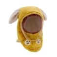 thumbnail image 3 of Milaget Kids Winter Hat Windproof Balaclava Face Cover for Boys Girls Cycling Skiing Rabbit Ears Yellow, 3 of 9