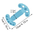 thumbnail image 2 of TIELUTT 1PCS Durable Dog Toothbrush Chew Toy Dog Bones for Medium Dogs Busy Puppy Chewing Toothbrush and Toothpaste for Dogs Small Dog Christmas Stocking Filled with and Standard Poodle Puppy Dog Bow, 2 of 7