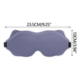thumbnail image 3 of HOARBOEG Sleep Mask Eye Mask For Side Sleeping Washable Sleep Mask Adjustable Shoulder Strap Breathable And Soft Sleep Mask For Travel Clearance Sale, 3 of 9