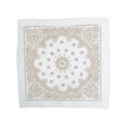 thumbnail image 1 of CTM® Metallic Gold Paisley Print Bandana, 1 of 2