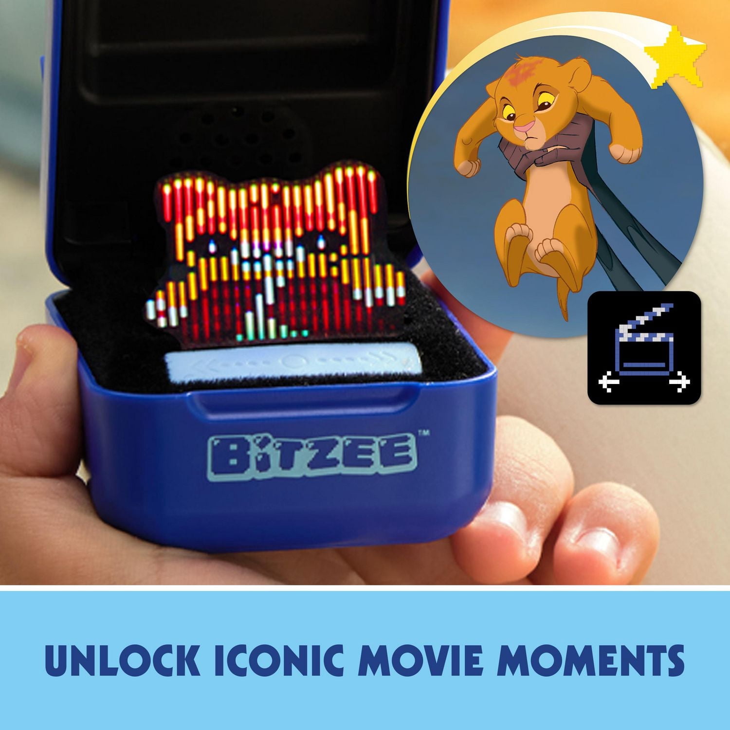 Bitzee, Disney, jouet interactif avec 30 personnages à l'intérieur, réagit aux gestes, aux mouvements et au toucher, jouets Disney et animal de compagnie numérique pour les filles, les garçons et les