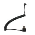 thumbnail image 4 of 1.5m Spiral Coiled USB Micro 5 Pin Male to USB 2.0 Male Data Charge Cable (Black), 4 of 5
