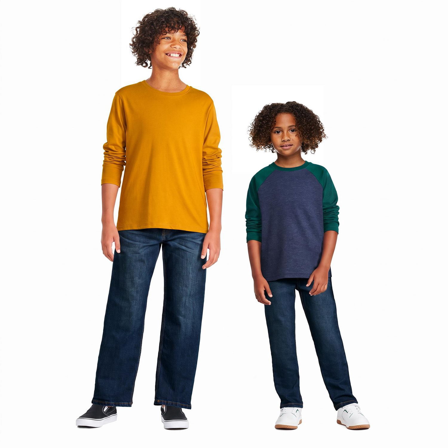 Lot de 2 t-shirts à manches longues George pour garçons
