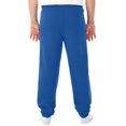 thumbnail image 3 of Jerzees Mens NuBlend Elastic Bottom Sweatpants, S, Ash, 3 of 7