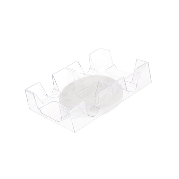 Rotating Canasta Playing Card Tray Board Game Playing Card Tray for Holder Box 2 Deck