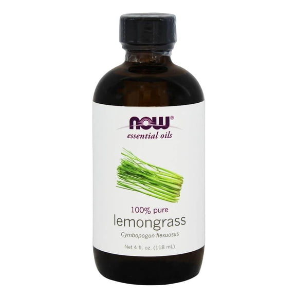 NOW Foods - 100% Pure Lemongrass Oil - 4 fl. oz.
