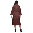 thumbnail image 3 of Moomaya Printed Robe For Girls Cotton Bathrobes For Women Wrap Dressing Gown, 3 of 6