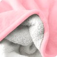 thumbnail image 4 of Bare Home Plush Sherpa Bed Blanket - Fluffy & Soft - Reversible - Lightweight - King, Light Pink, 4 of 7