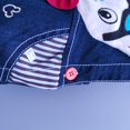 thumbnail image 3 of KIDSCOOL SPACE Baby Summer Cotton Denim 3D Bear Soft Shorts Overalls, 3 of 5