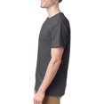 thumbnail image 3 of Hanes T-Shirts à Col Ras du Cou ComfortSoft pour Hommes, Lot de 4, 3TG, Gris Fumée, 3 of 5