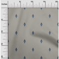 thumbnail image 1 of oneOone Silk Tabby Fabric Small Motif Ikat Print Fabric By The Yard 42 Inch Wide, 1 of 4