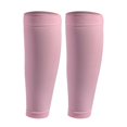 thumbnail image 2 of CUITING 2 Pcs Manchons de Jambe Élastiques Bande Protectrice Respirante de Compression pour Mollet pour Sports de Plein Air Rose, 2 of 8