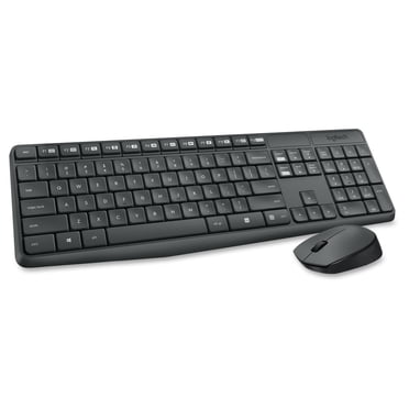 Logitech MK235 Clavier sans fil et souris gris anglais